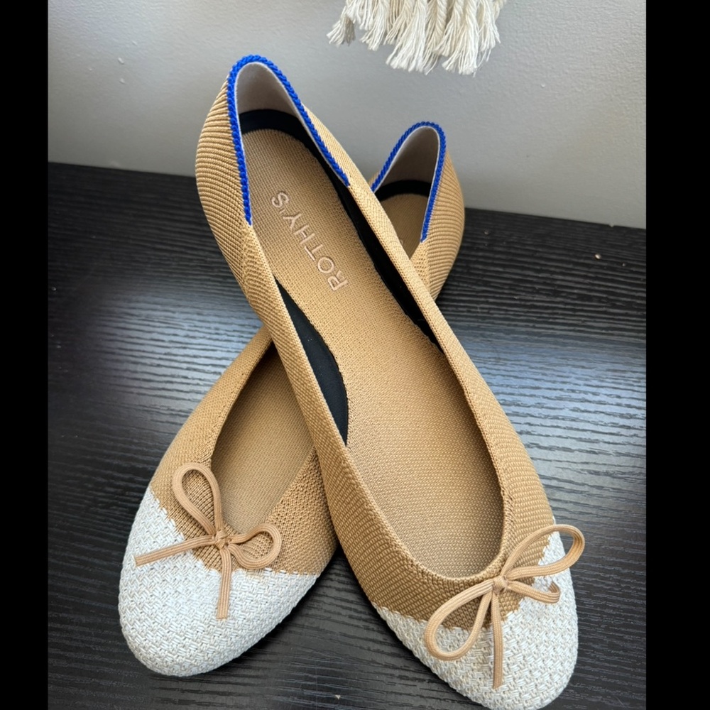 Rothy’s Ballet flat in pearl